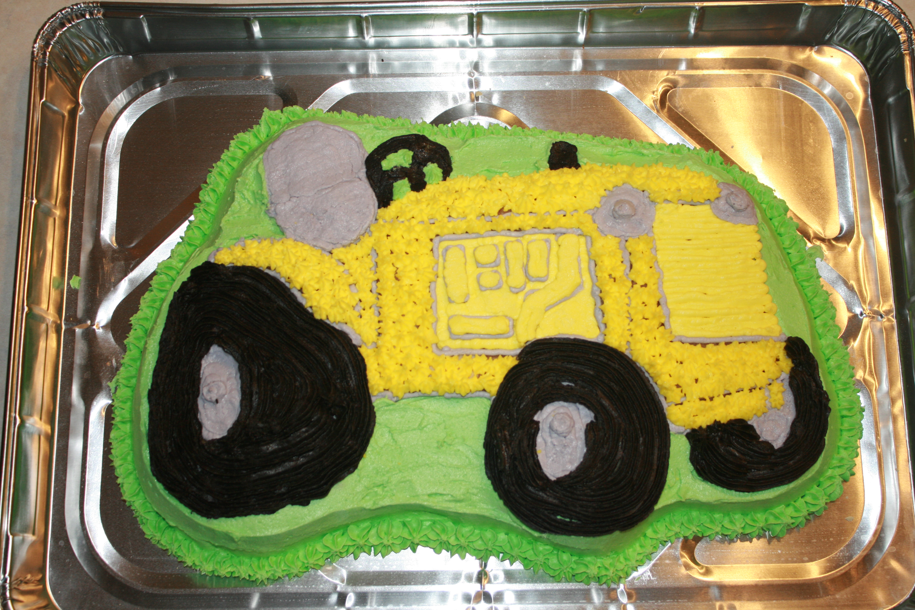 Tractor Cake Pan